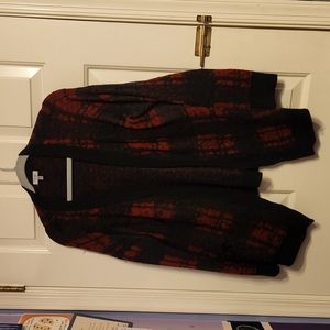 Black and Red Cardigan